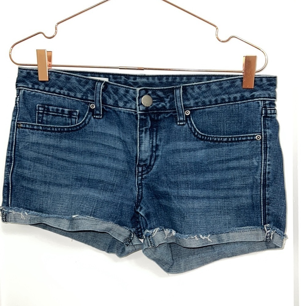 GAP 1969 CAICOS DARK DENIM JEAN SHORTS size 4/27